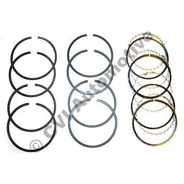 Complete Piston ring set for Volvo B16 engine, 020 size
