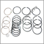 Piston ring set B21    (1 engine - 1.0) (2,0x2,0x4,0 mm)     (not B21ET/FT)