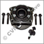 Wheel hub/bearing rear, XC90 (03-14), LH/RH