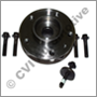 Wheel hub/bearing rear, XC90 (03-14), LH/RH