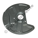 Brake backplate front 700 '82-'87