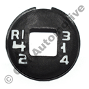 Cover gear shift knob 200/700 81- (M46)