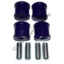Torque rod bush kit, 240/260 81-93 in PU  top quality (for torque rod 1273621)    Kit for 1 car