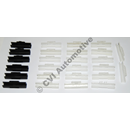 Clip kit windshield trim 200 (for glass w/o blue tinted top 79-85)