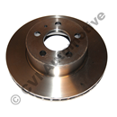 Brake disc front, 164 1972-1975 (+140  with vented discs ATE)