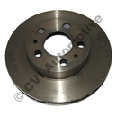 Brake disc front 240 ATE vent'd 75-78