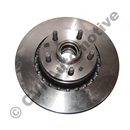 Brake disc front 700 Girling/Bendix 82-87 TO ORDER (15"/287 mm ventilated with hub)