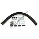 Fitting kit Amazon front wing, genuine (with rubber strip)