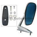Door mirror, blue-tinted flat LH/RH (affixed via nuts from inside)