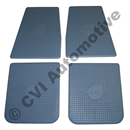Foor mat set (accessory, rubber), PV/Duett