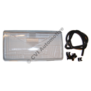 H/L glass 740 '90- LHD RH (no fog lamp)