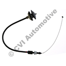Throttle cable 740 '91-'92 LHD, 940 LHD '91-'98 +960 B230 '91-'94