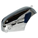 Bumper overrider, Amazon 2-dr/4-dr  rear (chromed steel - as OE)