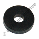 Rubber washer, various screws