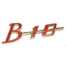 "B18" grille badge, -1964