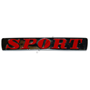 Emblem "Sport", baklucka 65-66