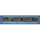 "544" badge, PV bootlid, 65-66