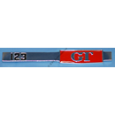 "123 GT" bootlid badge