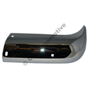 Bumper corner Amazon, front LH (chromed steel - as OE)
