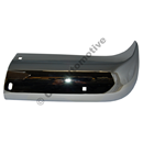 Bumper corner section Amazon, front LH (chromed steel - as OE)