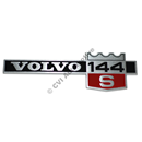 Emblem "Volvo 144S" (OE) (ingen retur på denna)
