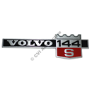 Emblem "Volvo 144S" (OE) (no returns on this item)