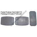 Pedal rubber set, PV/Duett
