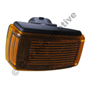 Side marker lamp yellow (black base)