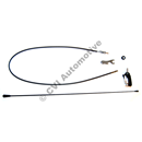 Radio antenna 245 manual rear (for rear roof side pillar)