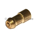 Bullet connector, crimp or solder type for cable thickness up to 14/0.30
