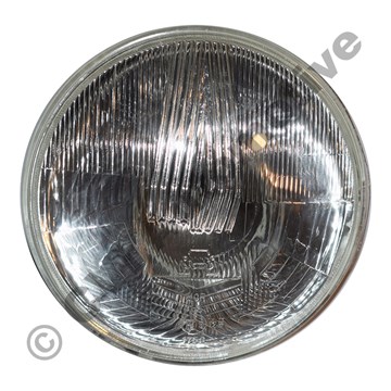 Headlamp insert, LHD H4 domed (Cibié)(For RH traffic Sweden, USA etc)