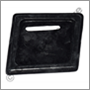 Bumper iron grommet, ES '73 rh