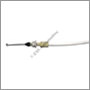 Throttle cable 240 turbo B19ET, B21 ET/FT (1981-1984)  Length 761/545