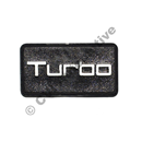 "Turbo" badge on steering wheel, 240