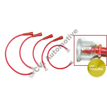 Tändkabelsats, B16/B18 (Bosch raka tänd hattar - originalutförande - passar även B20)