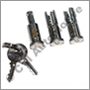 Lock set (OE), Amazon wagon P220 (Wilmot Breeden original)