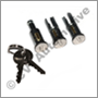 Lock set (OE), Amazon wagon P220 (Wilmot Breeden original)