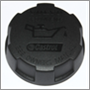 Oil filler cap (OE) 240 and onwards (plastic - see 421753 steel)