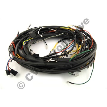 Main harness E/ES '71-'72 RHD manual (M41) (1800E from ch 32800-, ES to ch -3069)