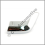 Moulding flasher lamp 240 '86- chrome LH