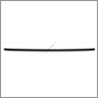 Bumper trim 244 centre rear black
