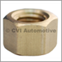 Brass nut for pin studs, for Volvo B16 engine