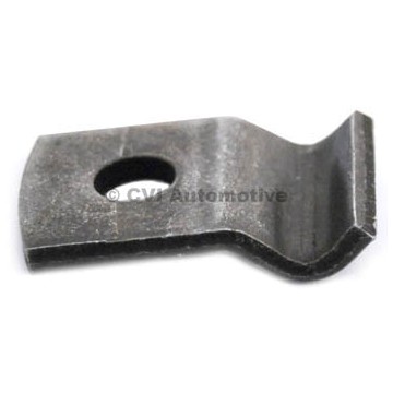 Clamp (single) for brake pipe (also clutch hydraulics)