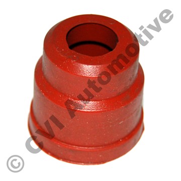 Rubber cap (red), plug leads