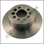 Brake disc rear 164/240 1975-93 (Brembo) +740/940 (rigid axle)  (31262098)