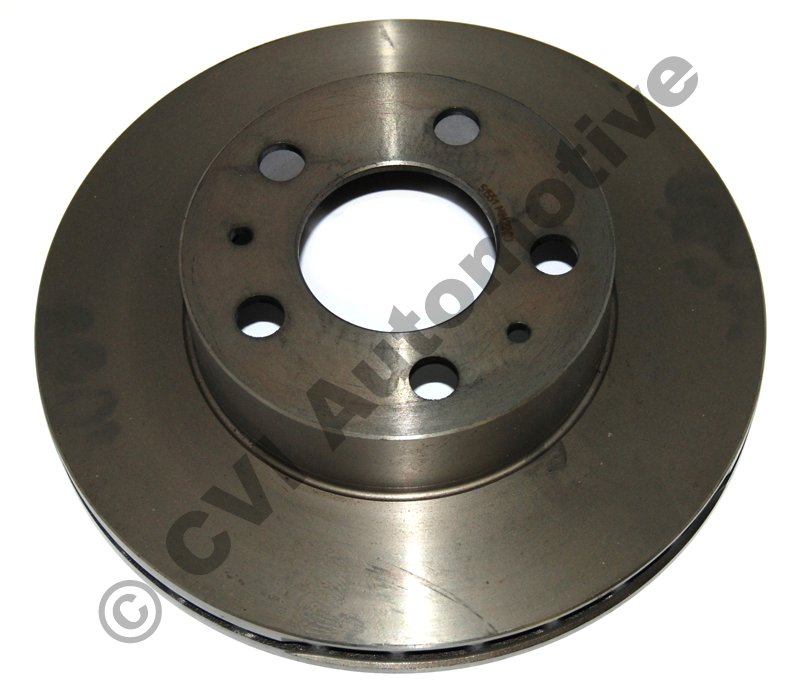 Brake disc front 240 ATE vent'd 75-78 - We ship worldwide!