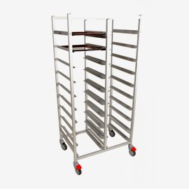 Brickvagn Dubbel Vara 43x33 brickor
