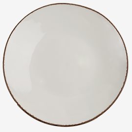 Tallrik flat Ø 27 cm Fortuna Beige