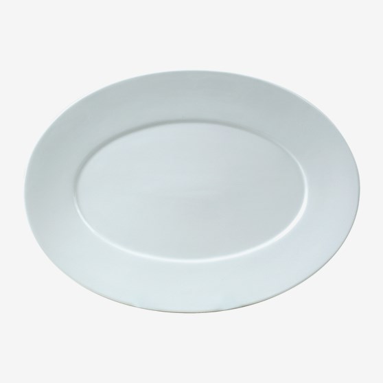 Tallrik flat 35x25,5 cm Zeus