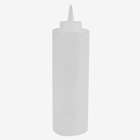 Dressingflaska 0,68 L transparent